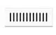 FR-Designgitter-starline-STRIPES-350x130-mm-Glas-Satin-White-Pure-78300675 gallery number 1